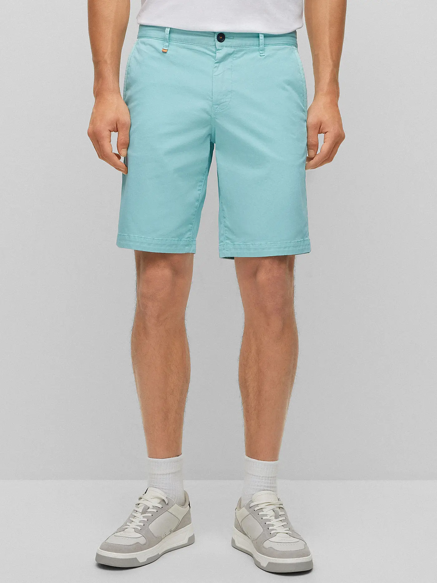 BOSS | Shorts Slim Fit SHINO | türkis